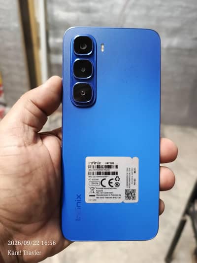 Infinix hot 60i 6/128 complete saman.