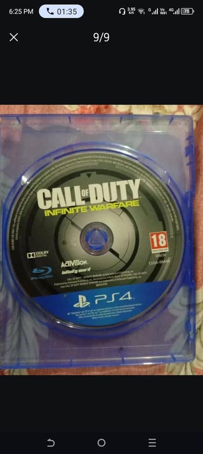 PS4 disc's
