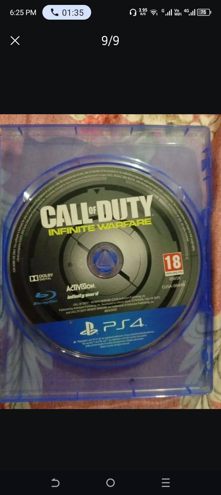 PS4 disc's 0