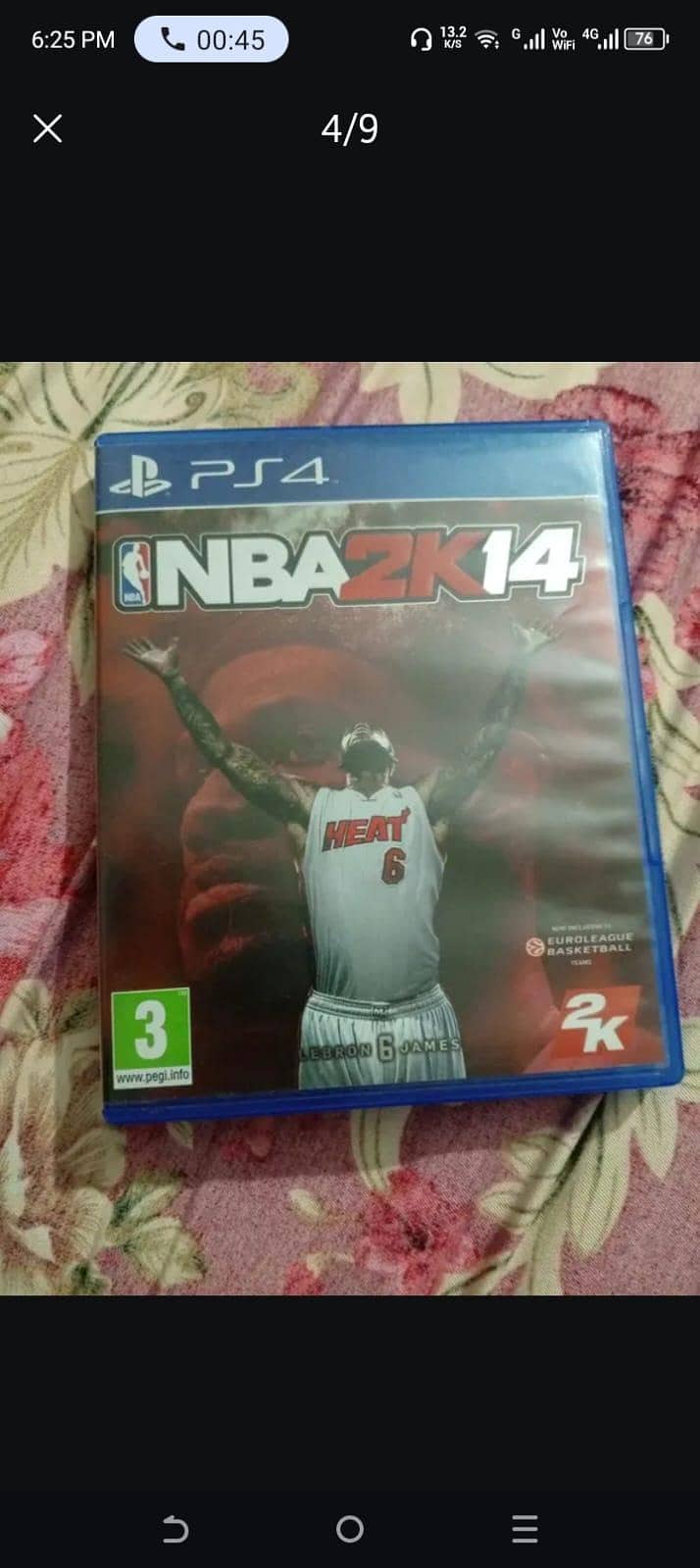 PS4 disc's 4