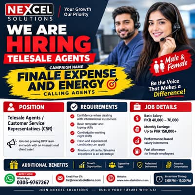 Night Shift CSR Required , USA Energy & Final Expense Campaigns