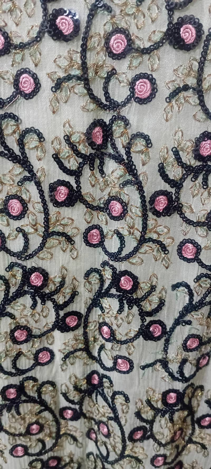chiffon 3 piece with flapper 2