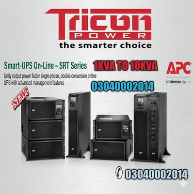 APC UPS OF 750VA 1KVA 2KVA 3KVA 5KVA 6KVA 8KVA 10KVA