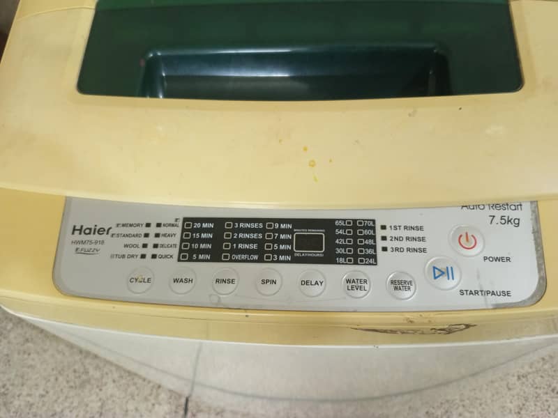 Haier Automatic Washing Machine 2