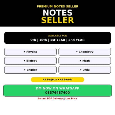 9th 10th and 1st year 2nd year notes