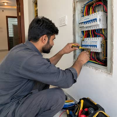 Professional Electrician Services in Lahore