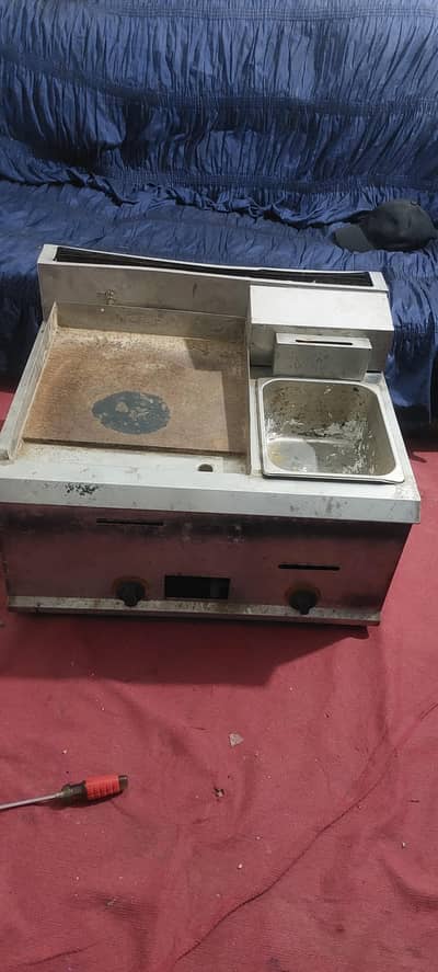 fryer plus hot plate