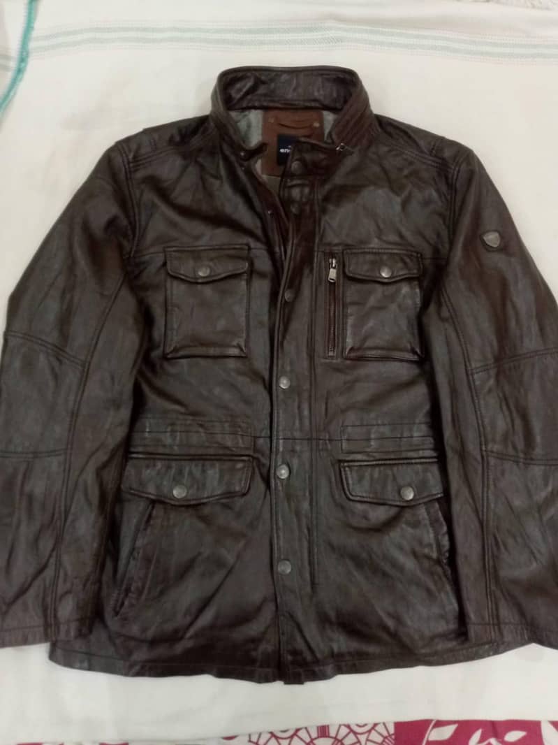Leather Jacket branded 0