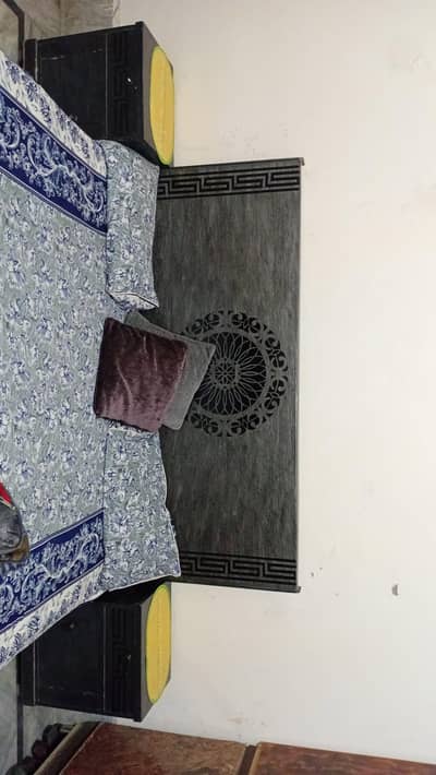bed with side tables available