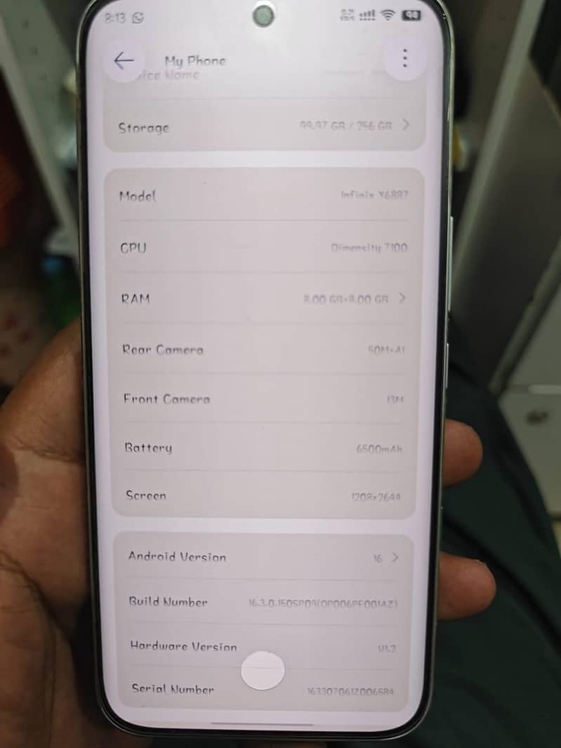 Infinix Note Edge 6