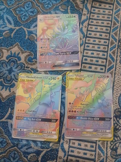 100% real pokémon cards