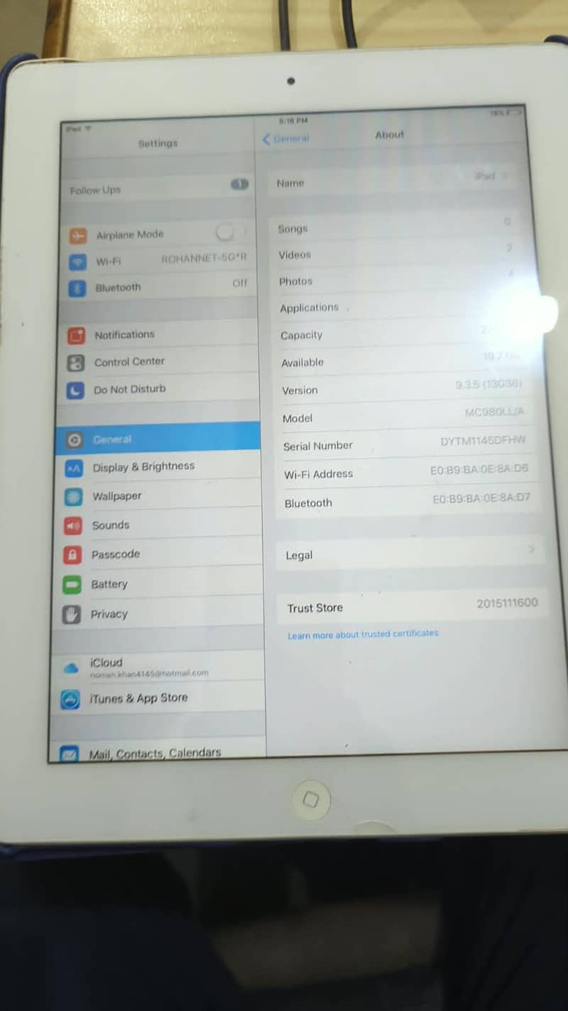 I pad 4
