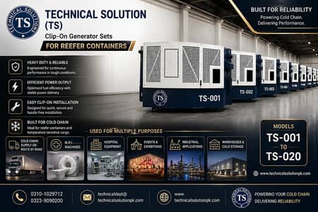 Clip-On Genset for Reefer Container | Rental