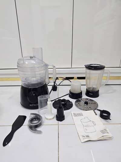 Black+Decker All-in-One Food Processor & Grinder