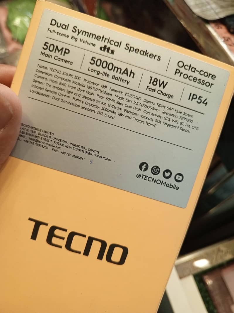 Tecno SPARK 30C 7