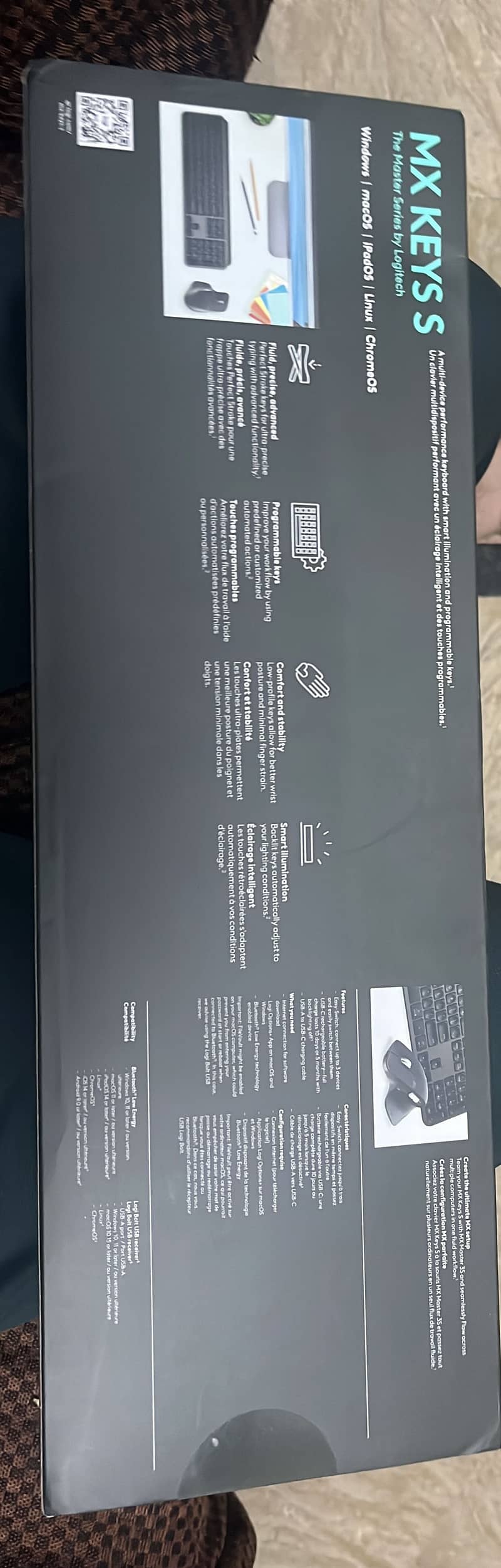 Logitech MX Keys S – Wireless Keyboard 1