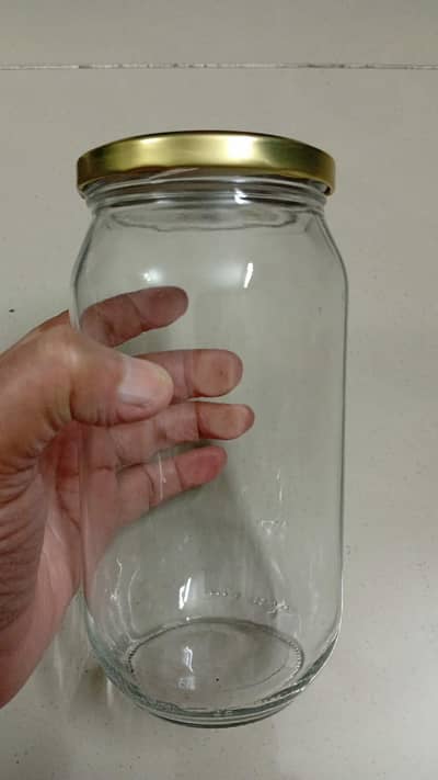 Kitchen Glass Jars and Bottles