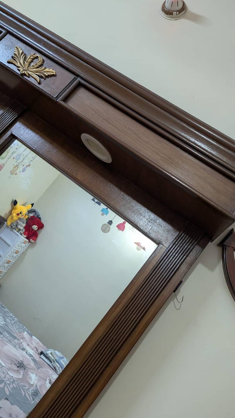 Walnut Wood Dressing Table 3