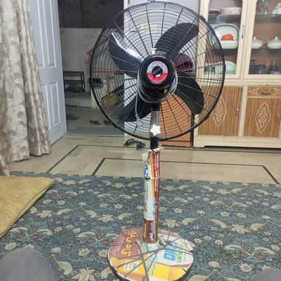 Qazi 24" inch Heavy Duty Pedestal Fan - Brand New Condition (Unused)