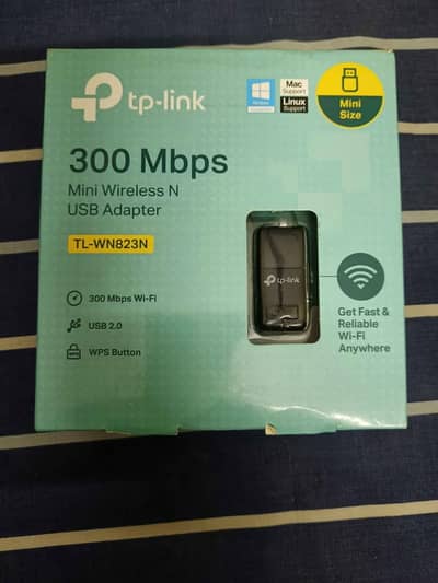 TP-Link TL-WN823N 300Mbps USB WiFi Adapter – 10/10 Condition