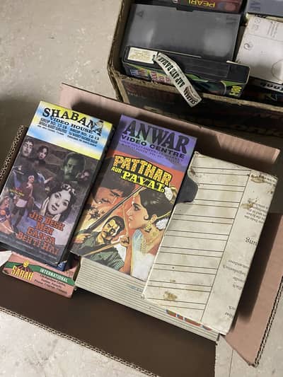 VCR/VCP cassettes