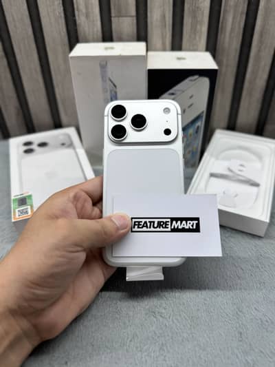 Apple iPhone 17 Pro | 256GB | PTA Approved | Silver | Box | Apple