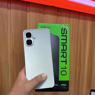 Infinix smart 10 for sale with box & charger