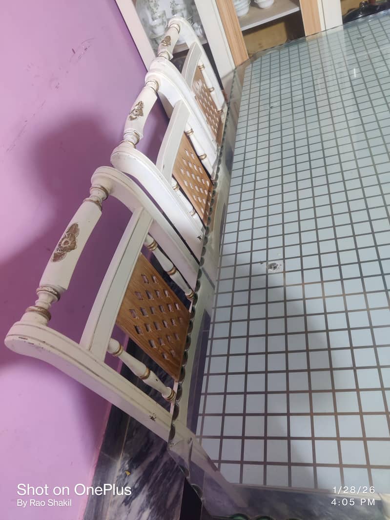 Dining table with 6 Chairs set 2