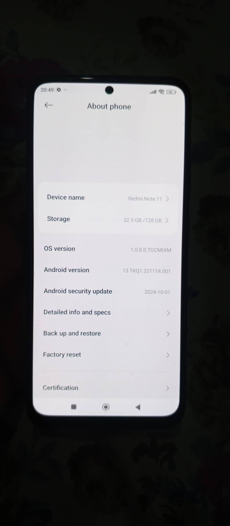 Redmi note 11 1