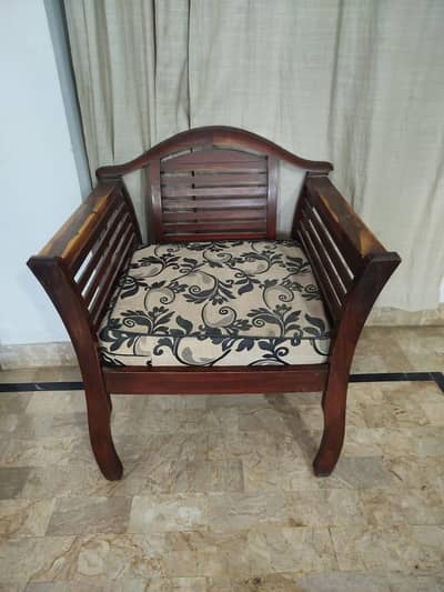 7 Seater Wooden Sofa Set