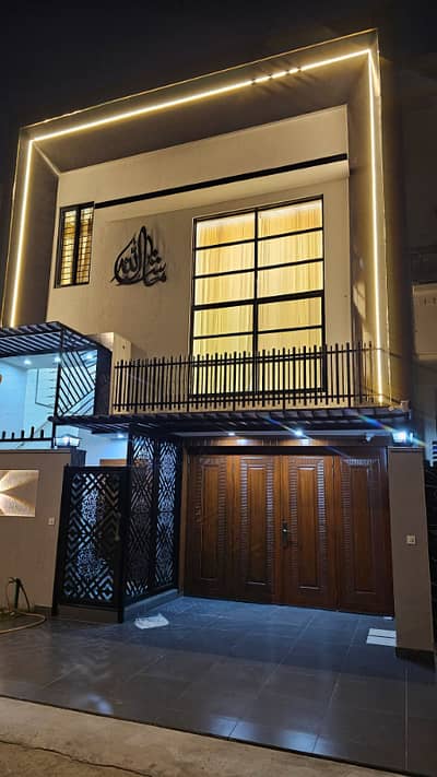 5 Marla Modern Design With Mezzanine Floor House For Sale In E Block Citi Housing Jhelum