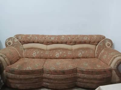 6 Seater Sofa Set in 3 Pieces
