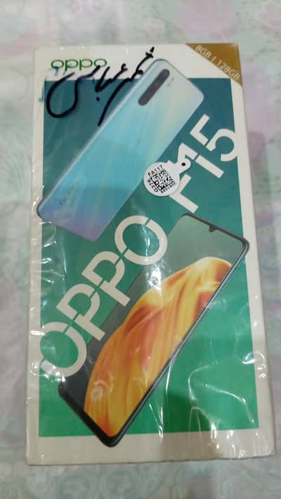 oppo f15 8gb128gb bikul oignal hai no repair box and chargar fingr wrk