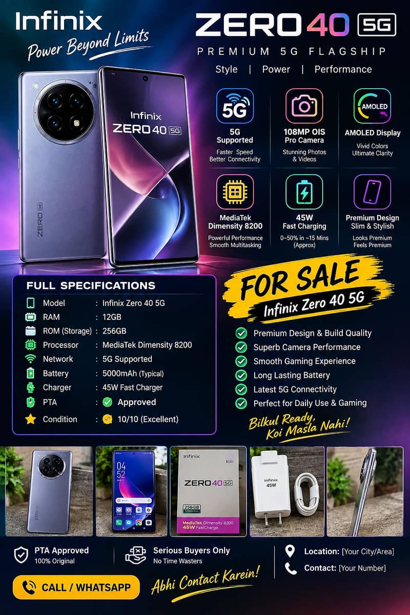 Infinix Zero 40 5