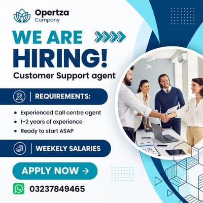 Customer Support Agent – Onsite Job in Lahore