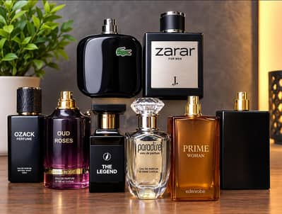 Empty Perfume Bottles – Mixed Sizes & Quality
