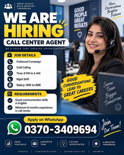 Call Center Agent Outbound