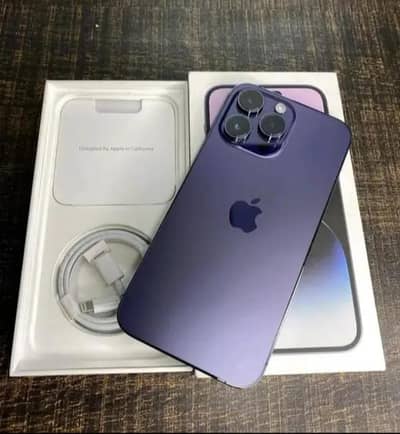 apple I phone 14 pro max official pta approved 256gb memory