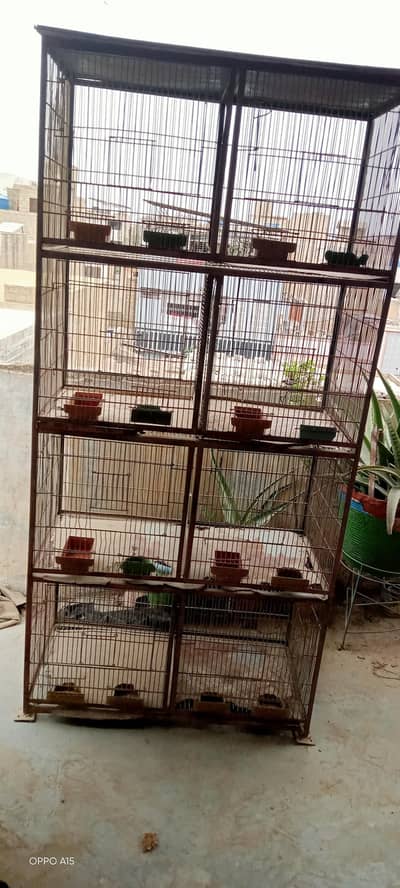 2 CAGES full size/8/12Course meal