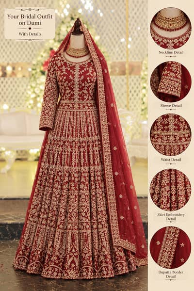 Bridal lehnga