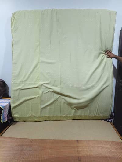 Wooden Double Bed with Mattress Good Condition
