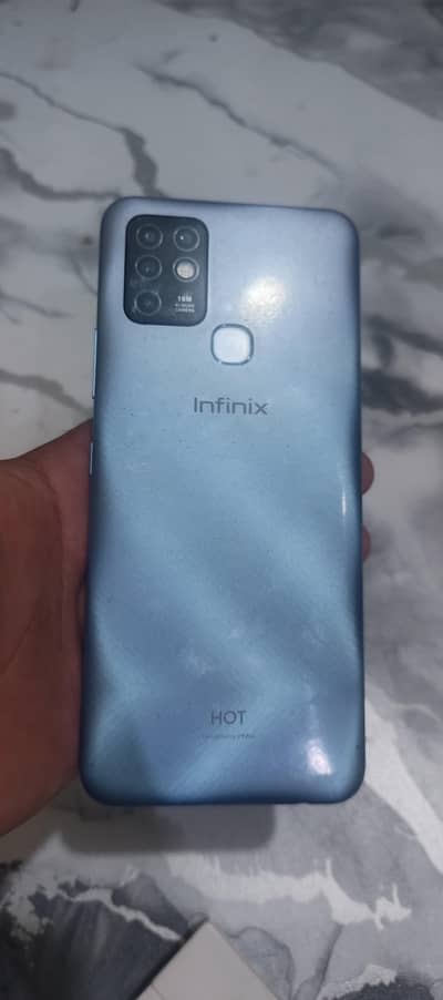 Infinix Hot 10 all ok finger print ok