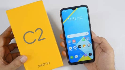 Realme C2 urgent sale no open no repair all ok