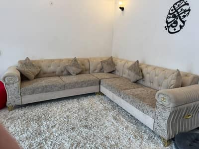 sofa set draining chair and table and sofa cum bed