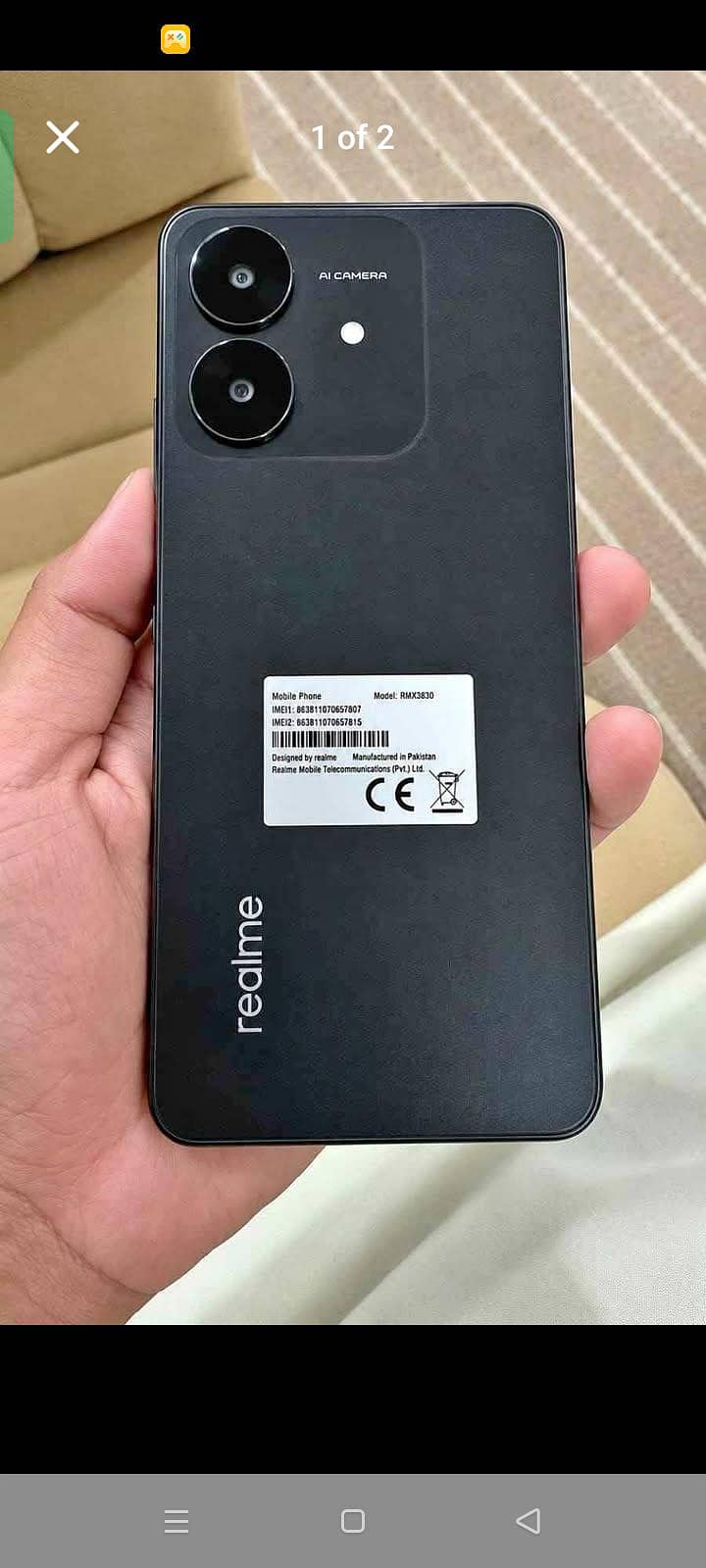 Realme Note 60x 1