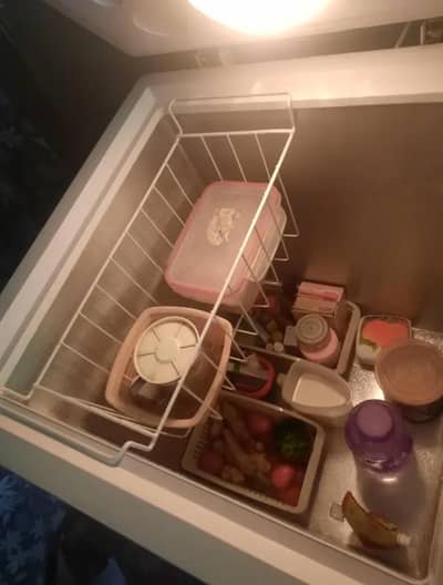 haoery deep freezer and fridge 2 in 1