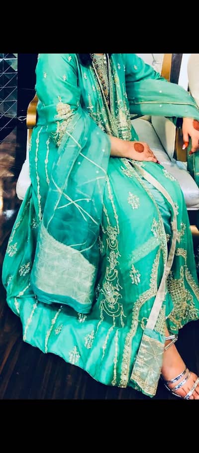 COAT STYLE GOWN PARTY WEAR