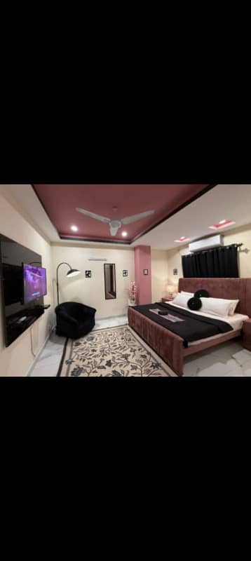Per Day One Bed Fully Furnished Apartment Available in Islamabad