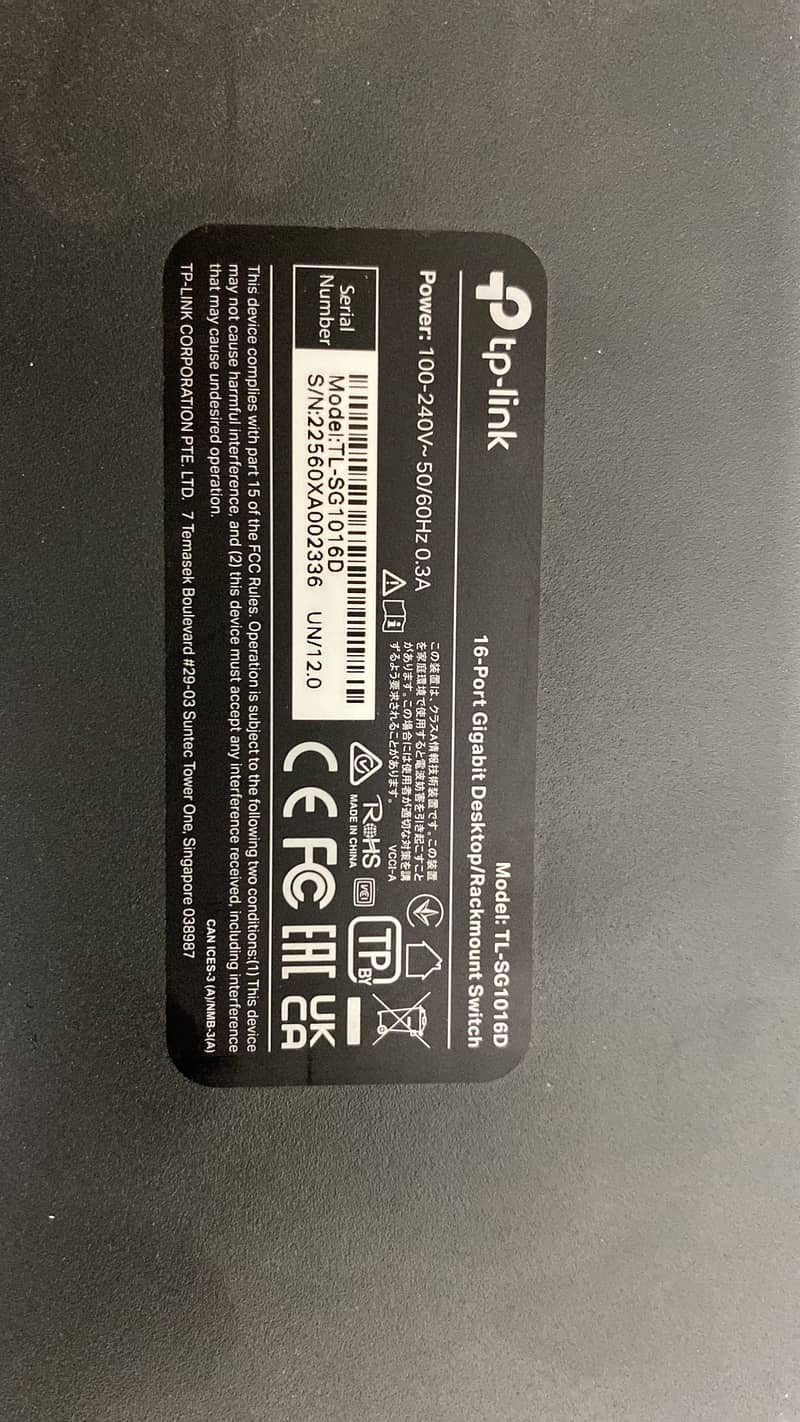 Tp link switch 6