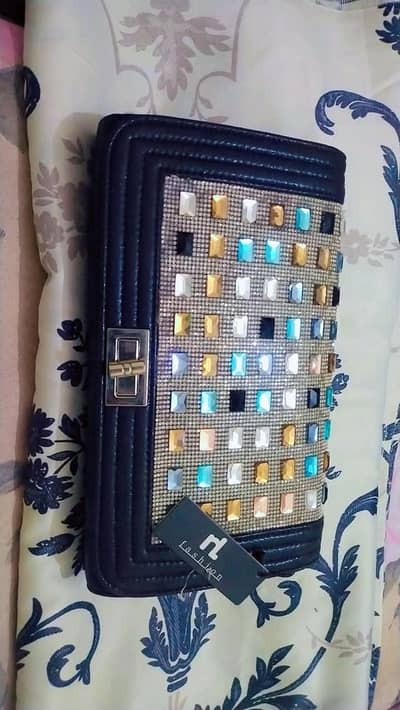 Beautiful Ladies Clutch / Hand Bag – Like New